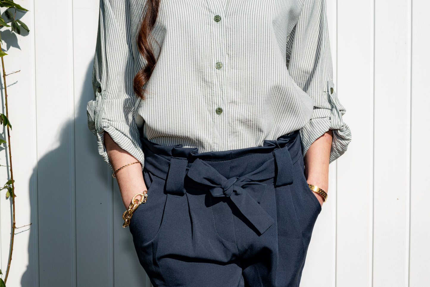 Pantalon bleu Mylène