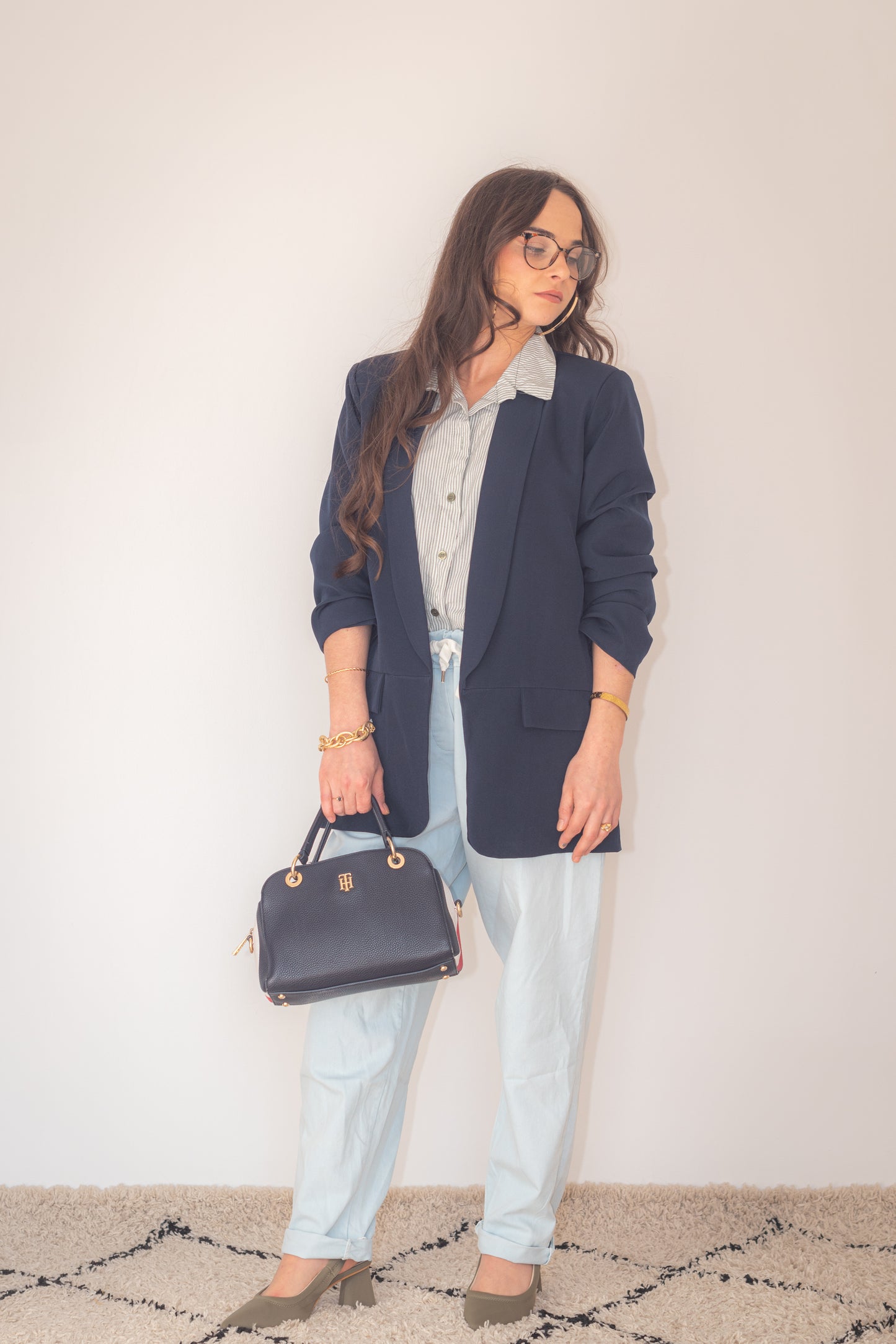 Veste bleue Ameline